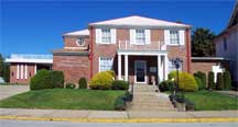 Exterior of Ferguson Funeral Home