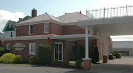 Exterior of Ferguson Funeral Home Museum